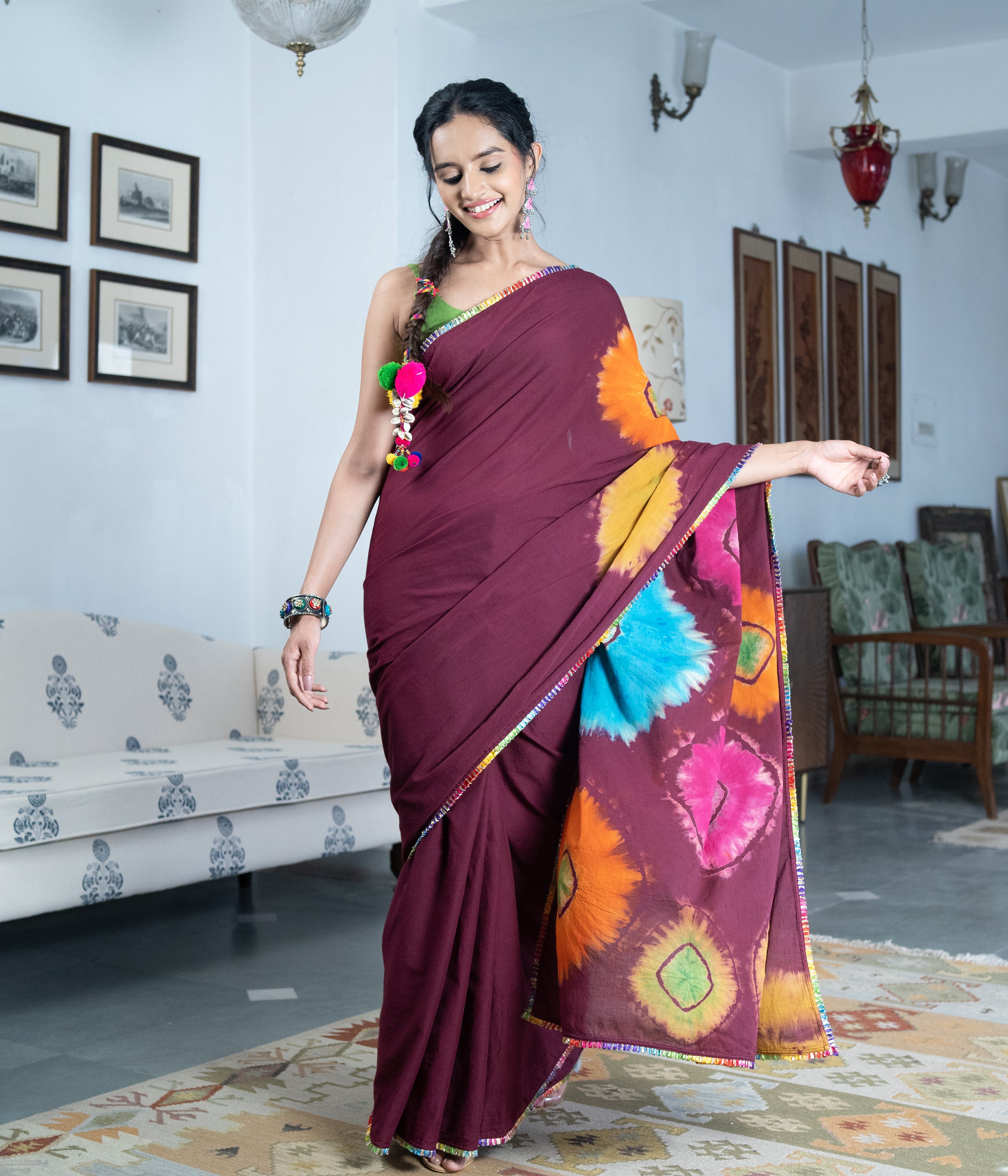 Handlooms Of India Part #2- Bobbili Handloom Cotton Saree - Dreaming Loud